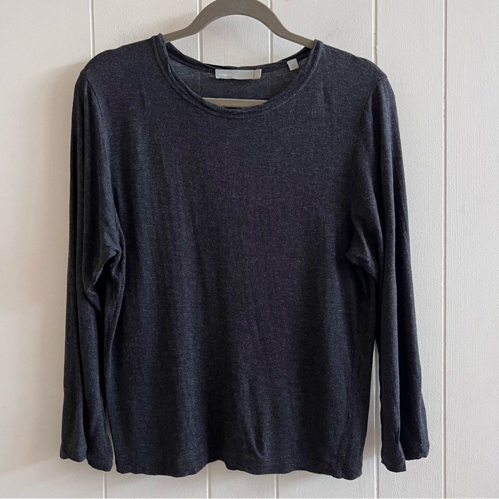 Vince Women's Essential Long Sleeve Tee